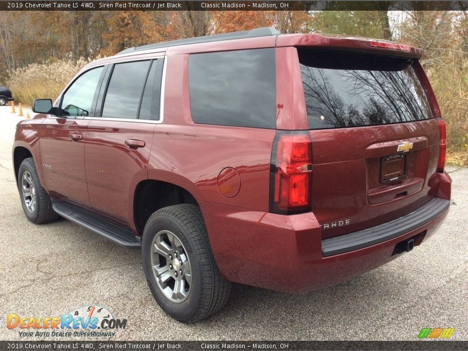 2019 Chevrolet Tahoe LS 4WD Siren Red Tintcoat / Jet Black Photo #4
