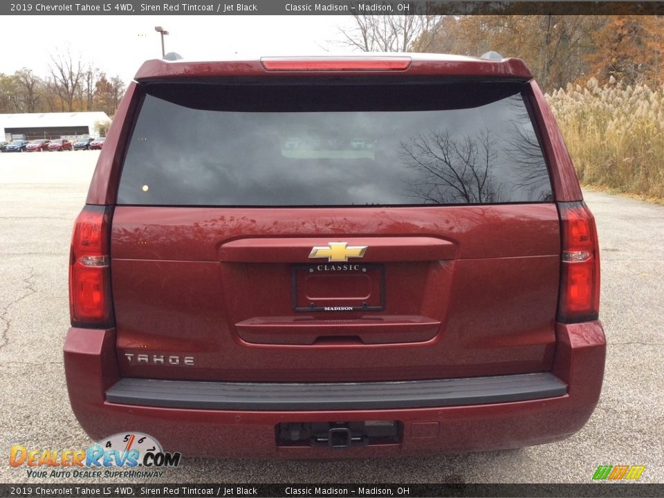 2019 Chevrolet Tahoe LS 4WD Siren Red Tintcoat / Jet Black Photo #5