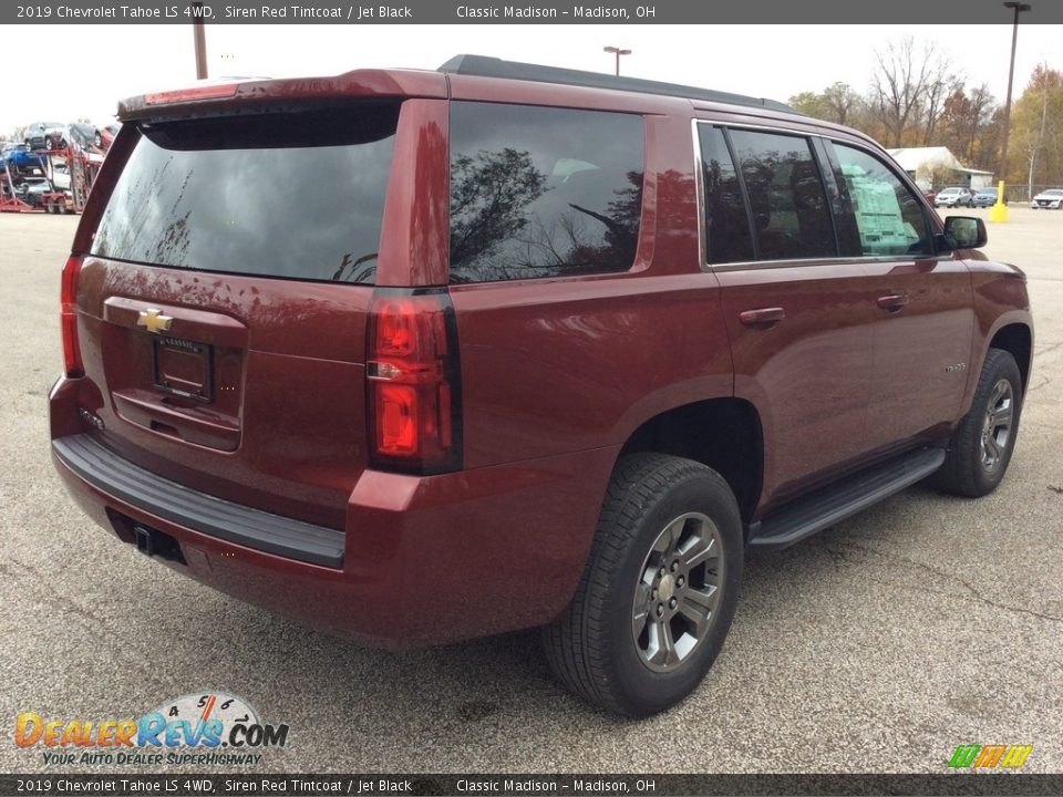 2019 Chevrolet Tahoe LS 4WD Siren Red Tintcoat / Jet Black Photo #6