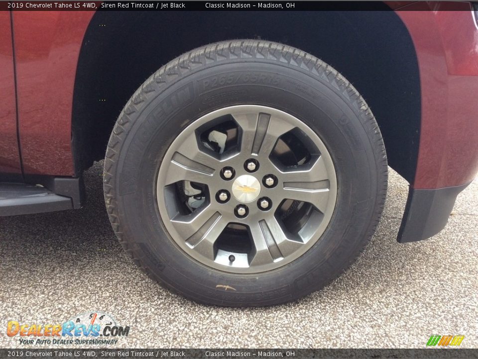 2019 Chevrolet Tahoe LS 4WD Siren Red Tintcoat / Jet Black Photo #7