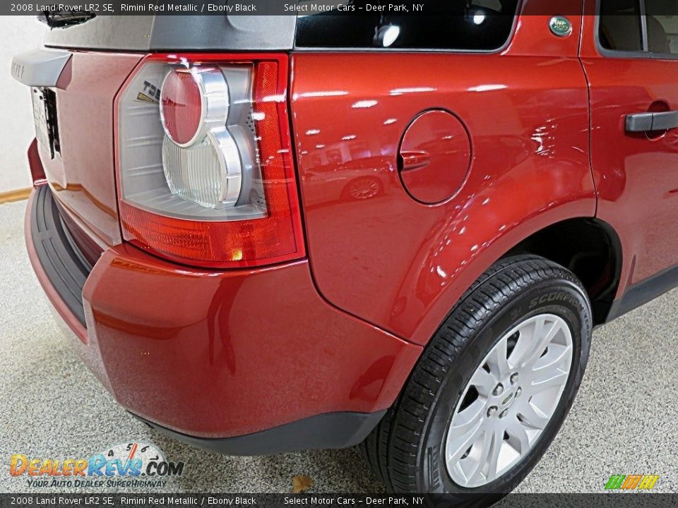 2008 Land Rover LR2 SE Rimini Red Metallic / Ebony Black Photo #7