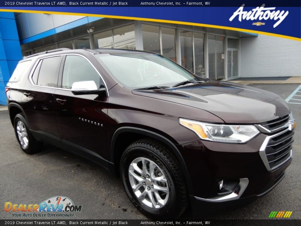 2019 Chevrolet Traverse LT AWD Black Current Metallic / Jet Black Photo #1