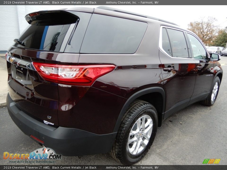 2019 Chevrolet Traverse LT AWD Black Current Metallic / Jet Black Photo #3