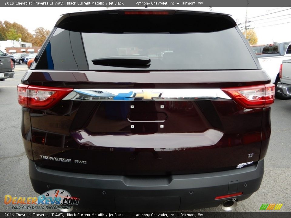 2019 Chevrolet Traverse LT AWD Black Current Metallic / Jet Black Photo #4