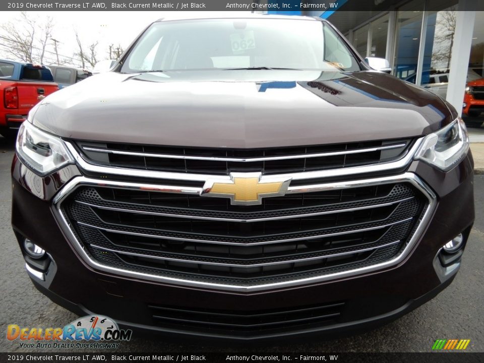 2019 Chevrolet Traverse LT AWD Black Current Metallic / Jet Black Photo #9