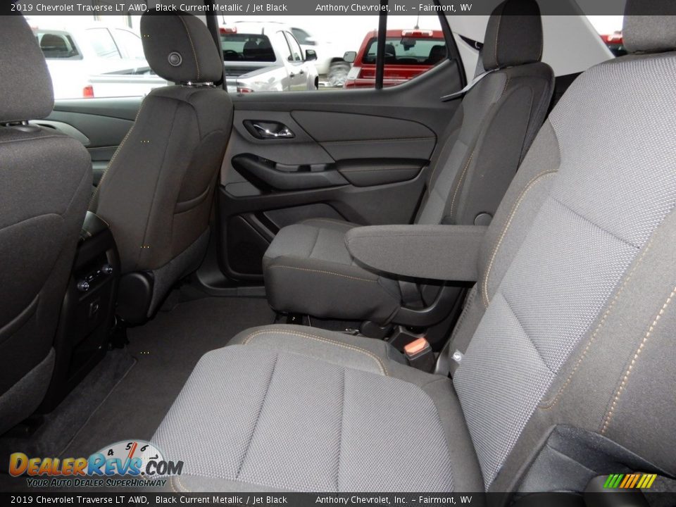 2019 Chevrolet Traverse LT AWD Black Current Metallic / Jet Black Photo #12
