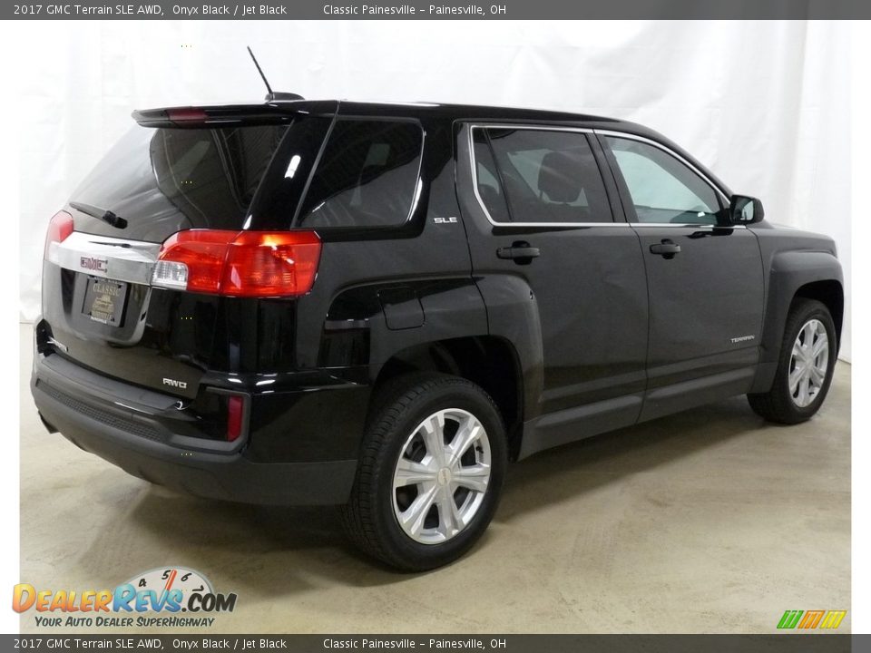 2017 GMC Terrain SLE AWD Onyx Black / Jet Black Photo #2