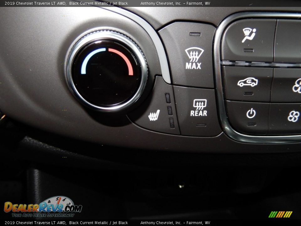 2019 Chevrolet Traverse LT AWD Black Current Metallic / Jet Black Photo #18