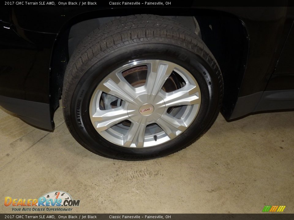 2017 GMC Terrain SLE AWD Onyx Black / Jet Black Photo #5