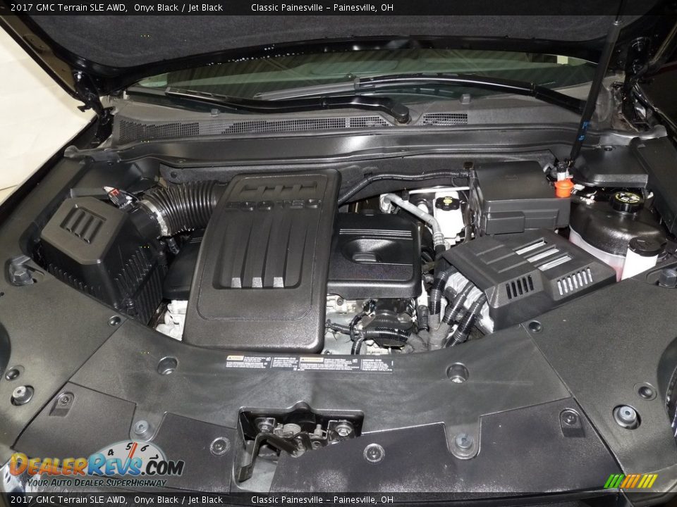 2017 GMC Terrain SLE AWD Onyx Black / Jet Black Photo #6