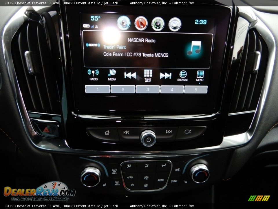 2019 Chevrolet Traverse LT AWD Black Current Metallic / Jet Black Photo #20