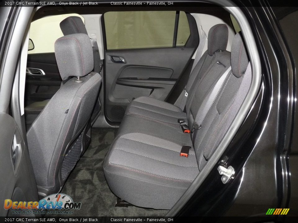 2017 GMC Terrain SLE AWD Onyx Black / Jet Black Photo #8