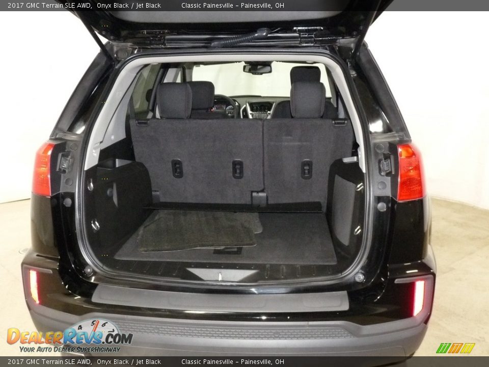 2017 GMC Terrain SLE AWD Onyx Black / Jet Black Photo #9