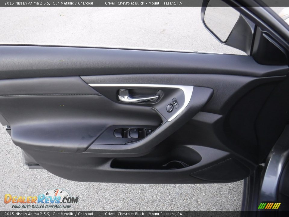 2015 Nissan Altima 2.5 S Gun Metallic / Charcoal Photo #13