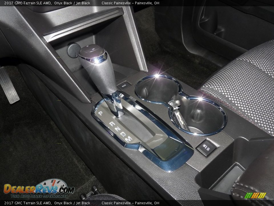 2017 GMC Terrain SLE AWD Onyx Black / Jet Black Photo #13