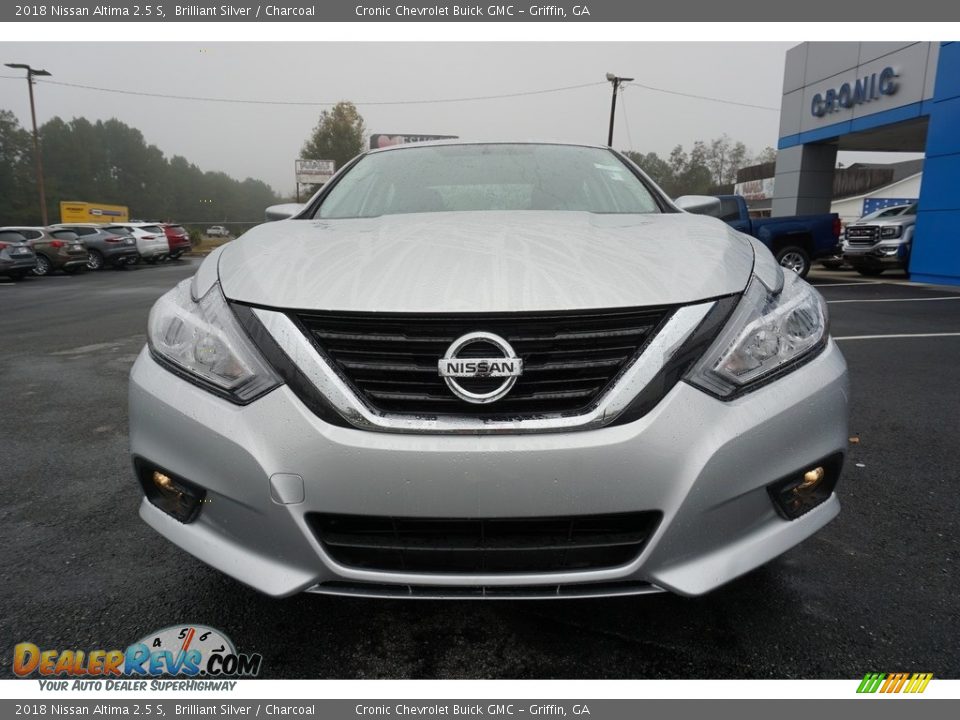 2018 Nissan Altima 2.5 S Brilliant Silver / Charcoal Photo #2