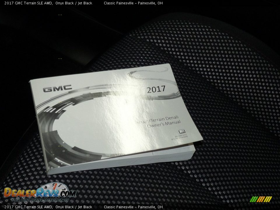 2017 GMC Terrain SLE AWD Onyx Black / Jet Black Photo #15