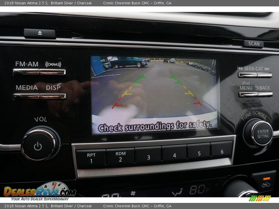 2018 Nissan Altima 2.5 S Brilliant Silver / Charcoal Photo #7