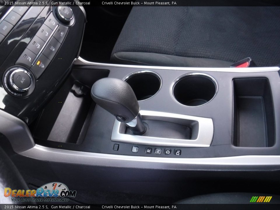 2015 Nissan Altima 2.5 S Gun Metallic / Charcoal Photo #19