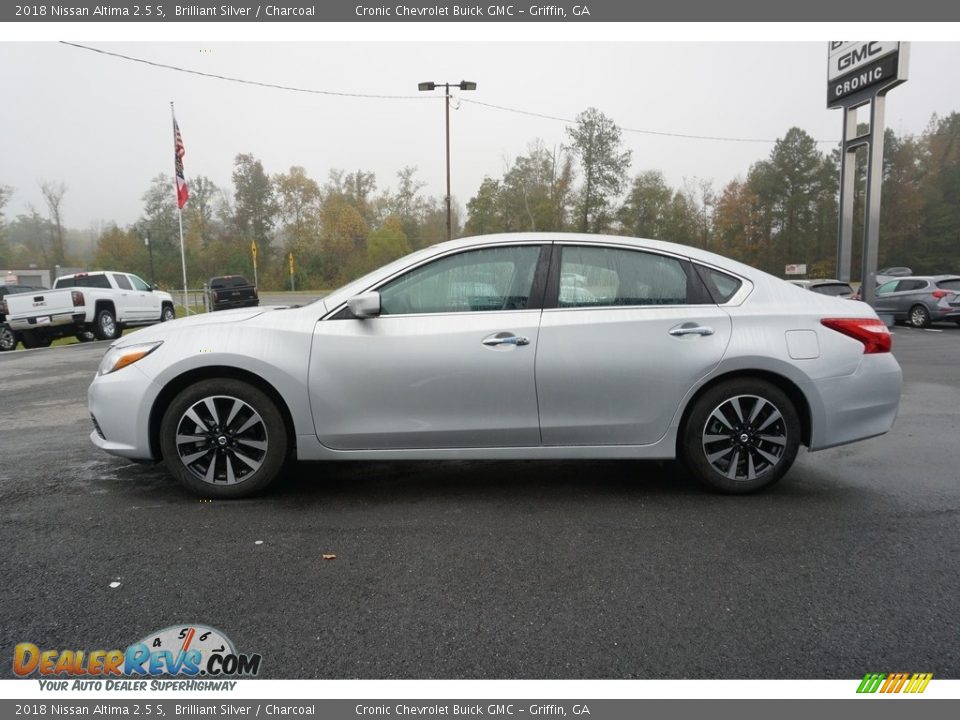 2018 Nissan Altima 2.5 S Brilliant Silver / Charcoal Photo #9