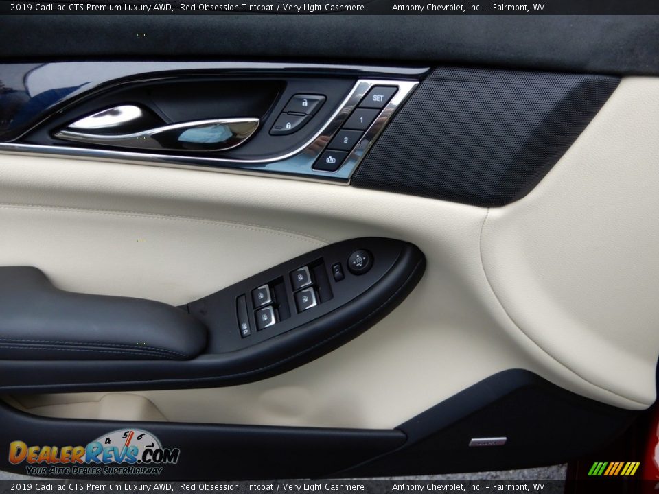 Door Panel of 2019 Cadillac CTS Premium Luxury AWD Photo #13