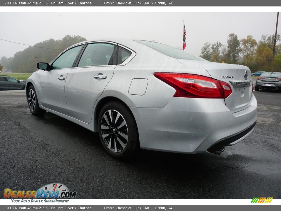 2018 Nissan Altima 2.5 S Brilliant Silver / Charcoal Photo #10