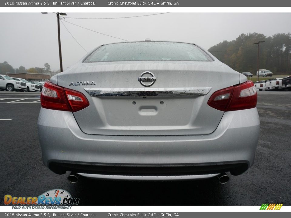 2018 Nissan Altima 2.5 S Brilliant Silver / Charcoal Photo #11