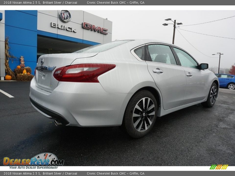 2018 Nissan Altima 2.5 S Brilliant Silver / Charcoal Photo #12