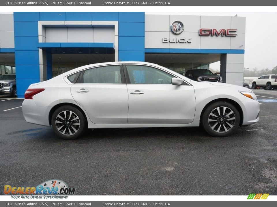 2018 Nissan Altima 2.5 S Brilliant Silver / Charcoal Photo #13
