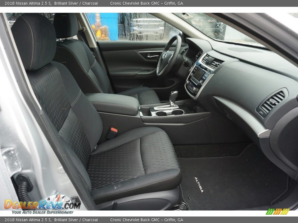 2018 Nissan Altima 2.5 S Brilliant Silver / Charcoal Photo #14