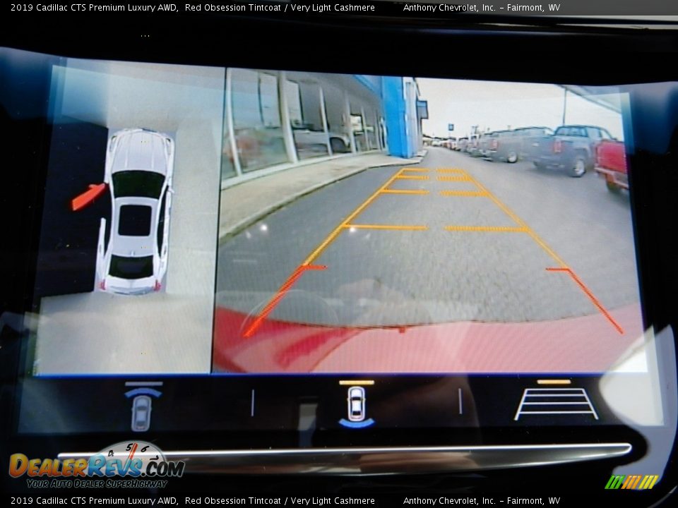 2019 Cadillac CTS Premium Luxury AWD Red Obsession Tintcoat / Very Light Cashmere Photo #19