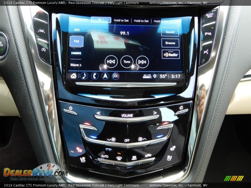 2019 Cadillac CTS Premium Luxury AWD Red Obsession Tintcoat / Very Light Cashmere Photo #20