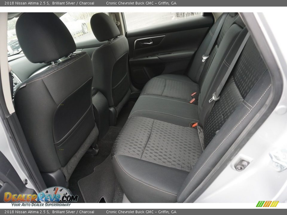2018 Nissan Altima 2.5 S Brilliant Silver / Charcoal Photo #17
