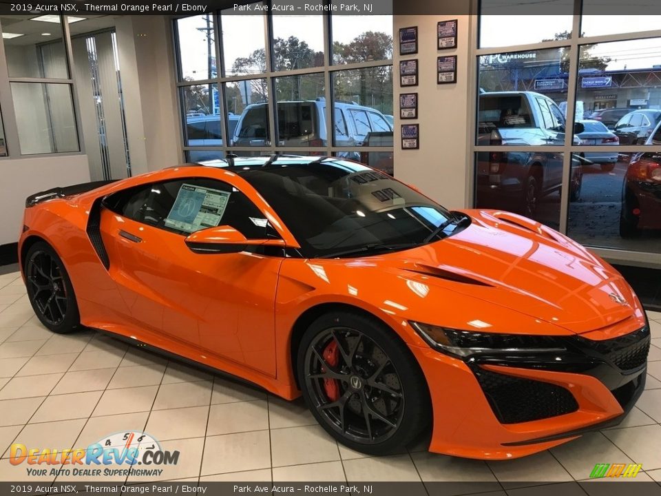 2019 Acura NSX Thermal Orange Pearl / Ebony Photo #1