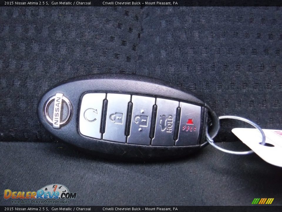 2015 Nissan Altima 2.5 S Gun Metallic / Charcoal Photo #29