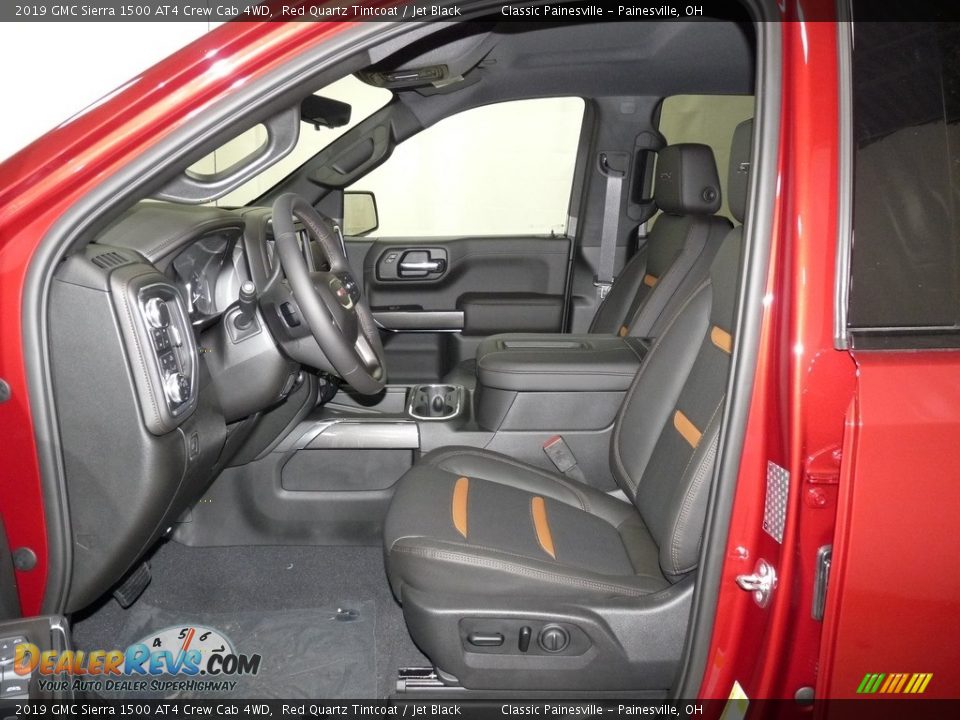 2019 GMC Sierra 1500 AT4 Crew Cab 4WD Red Quartz Tintcoat / Jet Black Photo #6