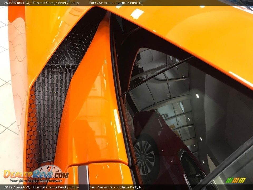 2019 Acura NSX Thermal Orange Pearl / Ebony Photo #5