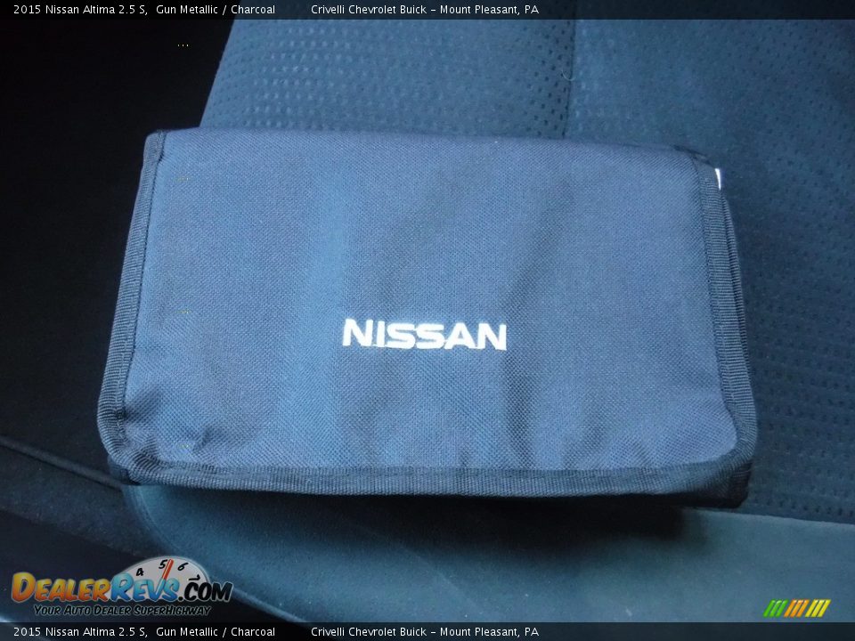 2015 Nissan Altima 2.5 S Gun Metallic / Charcoal Photo #30