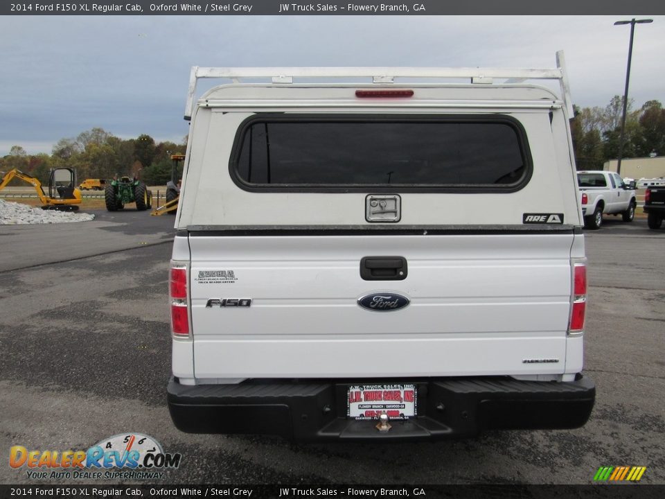 2014 Ford F150 XL Regular Cab Oxford White / Steel Grey Photo #4