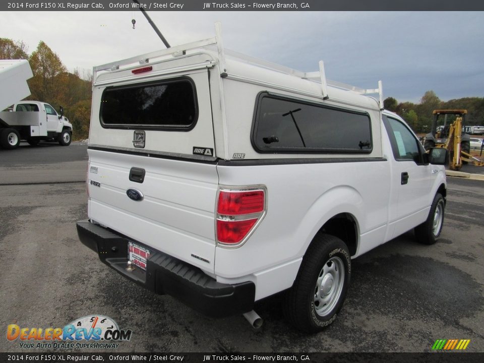 2014 Ford F150 XL Regular Cab Oxford White / Steel Grey Photo #5