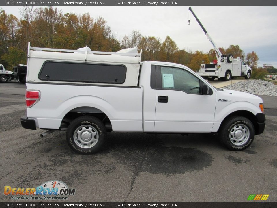 2014 Ford F150 XL Regular Cab Oxford White / Steel Grey Photo #6