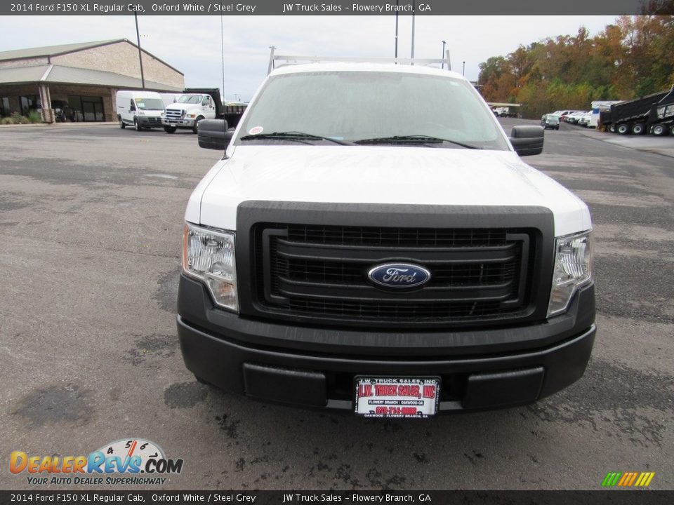 2014 Ford F150 XL Regular Cab Oxford White / Steel Grey Photo #8