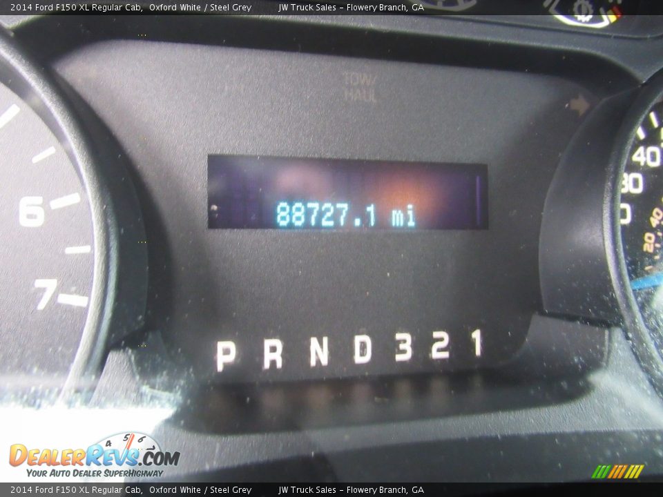 2014 Ford F150 XL Regular Cab Oxford White / Steel Grey Photo #18