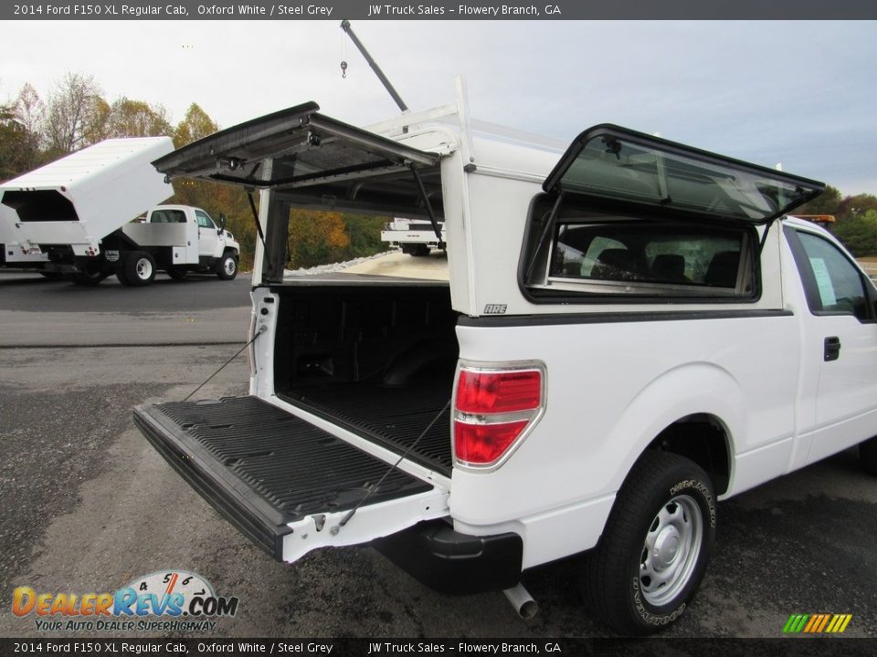 2014 Ford F150 XL Regular Cab Oxford White / Steel Grey Photo #21