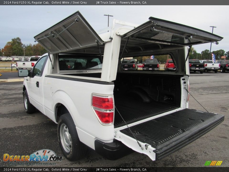 2014 Ford F150 XL Regular Cab Oxford White / Steel Grey Photo #23