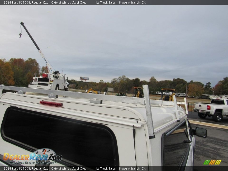 2014 Ford F150 XL Regular Cab Oxford White / Steel Grey Photo #26