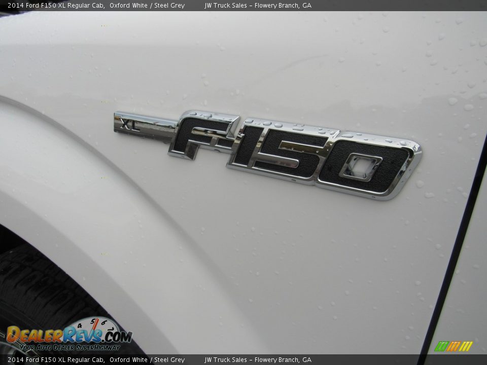 2014 Ford F150 XL Regular Cab Oxford White / Steel Grey Photo #27
