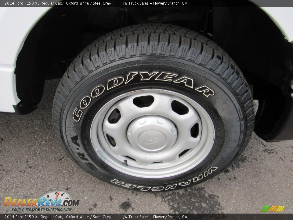 2014 Ford F150 XL Regular Cab Oxford White / Steel Grey Photo #31