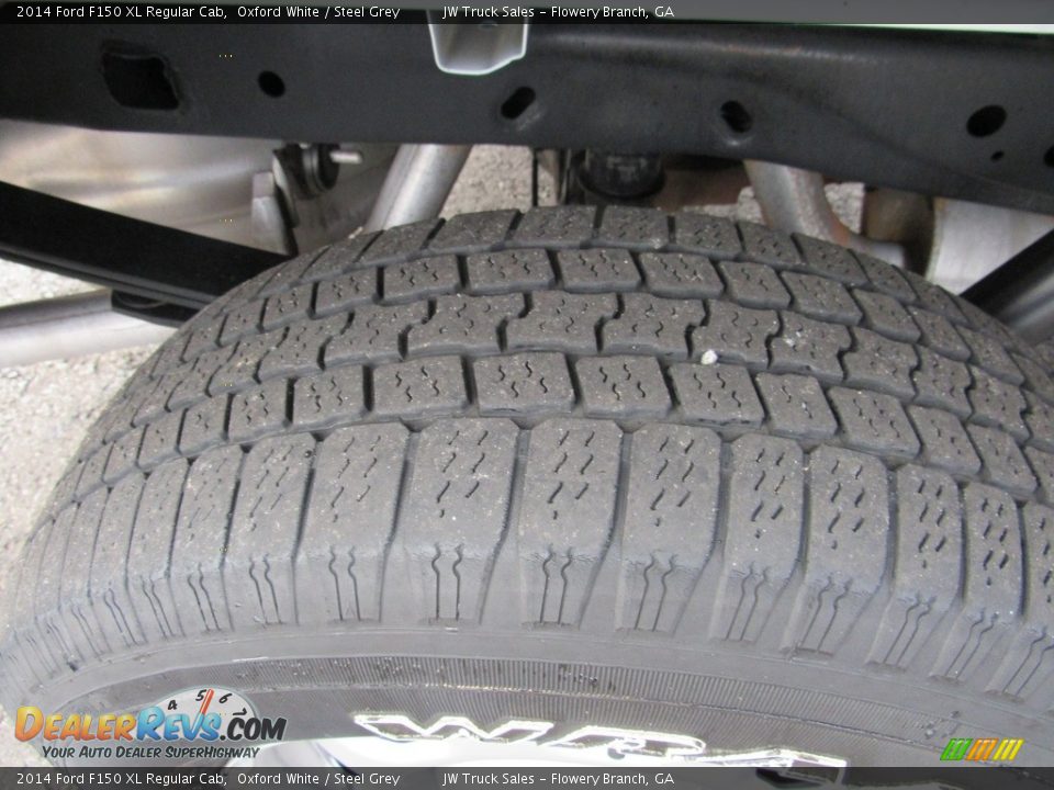 2014 Ford F150 XL Regular Cab Oxford White / Steel Grey Photo #35