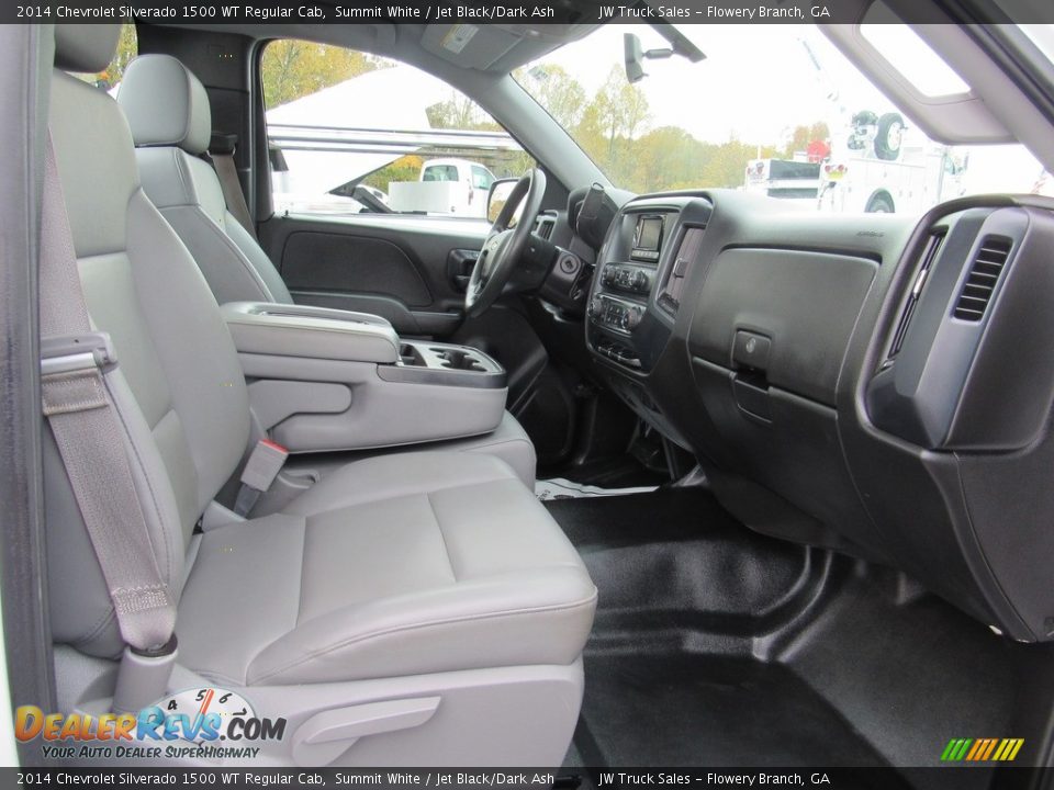 2014 Chevrolet Silverado 1500 WT Regular Cab Summit White / Jet Black/Dark Ash Photo #11